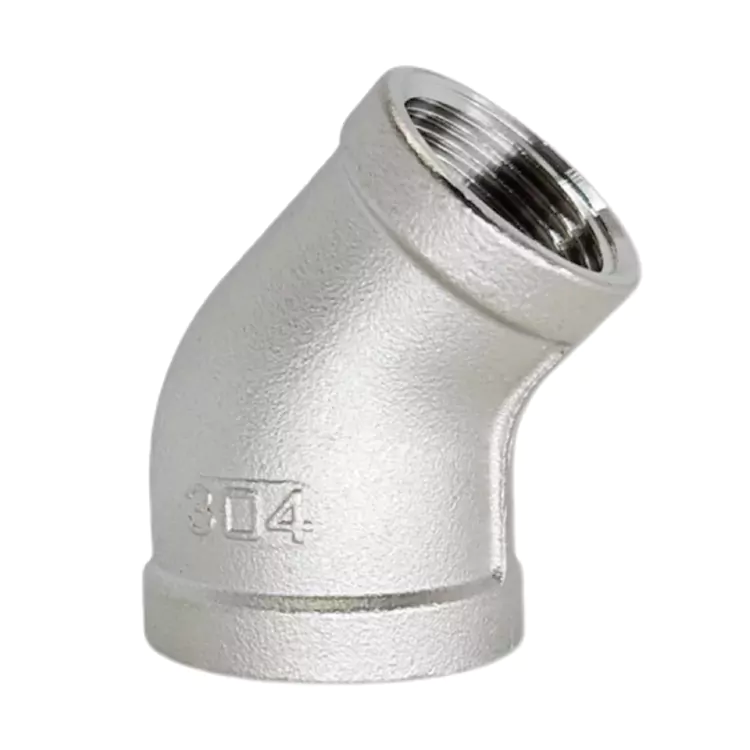 45 stupňový redukujúci lakeť s vnútorným závitom