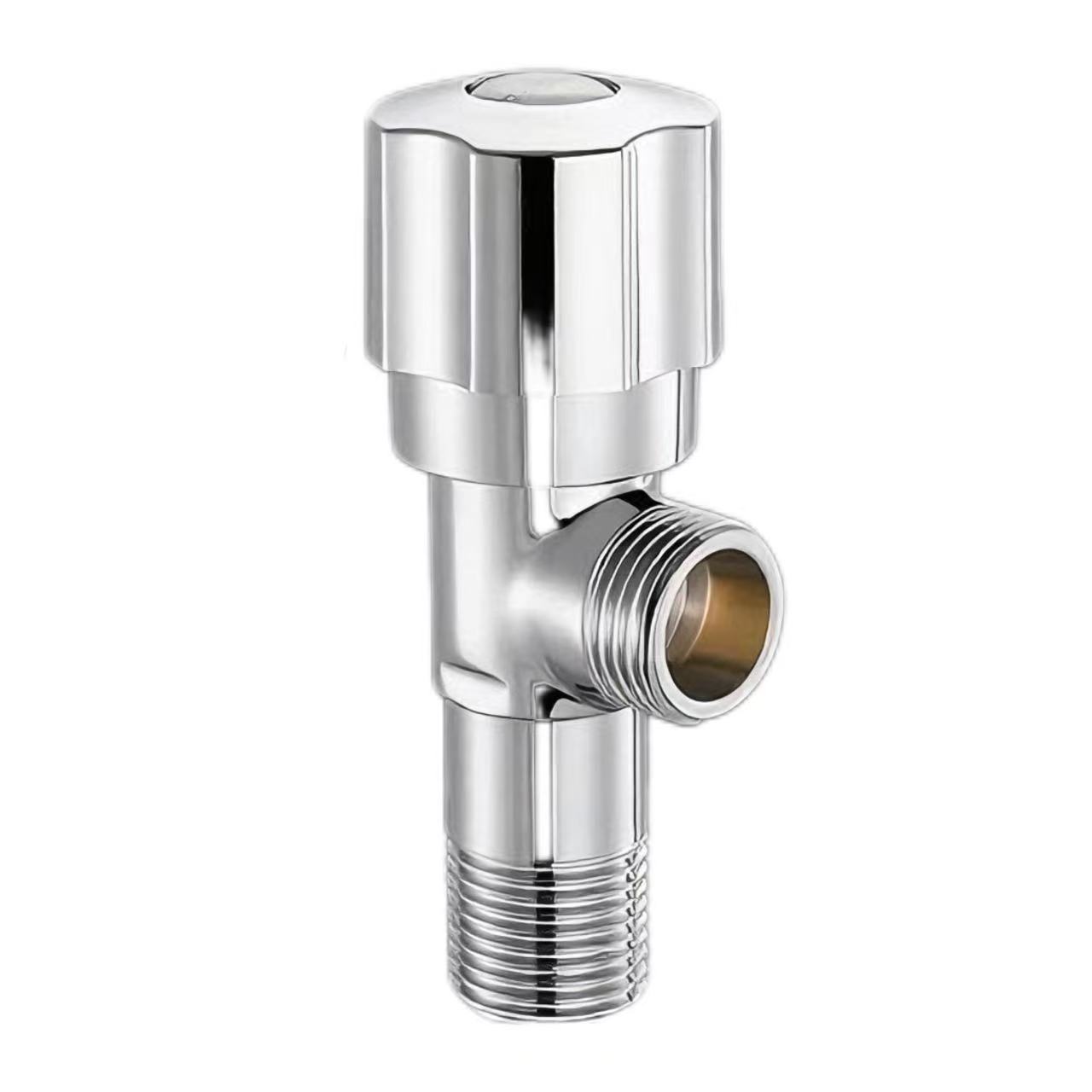 Prívod vody do kúpeľne s rohovým ventilom pre domácnosť Prívod vody do kúpeľne s rohovým ventilom pre domácnosť