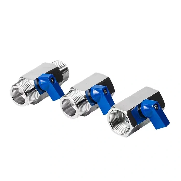 Špeciálny mini guľový ventil pre HVAC a plyn