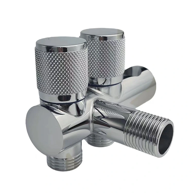 Nástenný dvojitý uhlový ventil